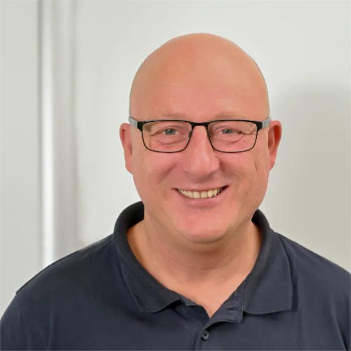 Portrait von Michael Carlsen, Fachkraft für Arbeitssicherheit und Brandschutzbeauftragter